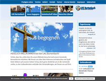 Tablet Screenshot of lkg-burtenbach.de